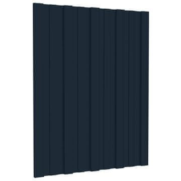 Vidaxl Strešni panel 36 szt. Antracit 60 x 45 cm Pocinkano jeklo