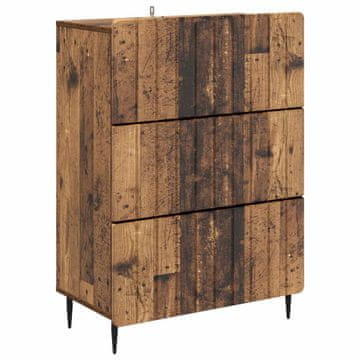 Vidaxl Predalna omara Star les 66 x 34,5 x 92 cm Inženirski les