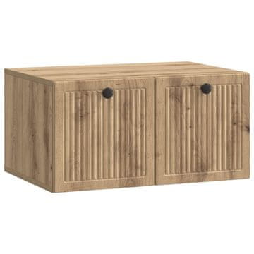 Vidaxl Omarica za TV, ki jo lahko montiraš na steno Artisan hrast