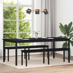 Vidaxl Jedilne mize 200 x 100 x 75 cm Inženirski les Pravokotna