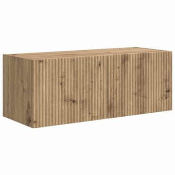 Vidaxl TV stenska omara Oreh 78,5 x 31 x 29,5 cm Konstruiran les