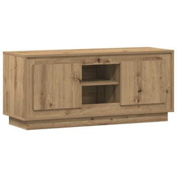 Vidaxl TV omarica Umetni hrast 102 x 35 x 45 cm Konstruiran les