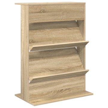 Vidaxl Regal za revije Sonoma hrast 70 x 41 x 96 cm Inženirski les