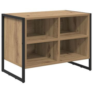 Vidaxl Omara za čevlje Oreh 60 x 35 x 44 cm Konstruiran les
