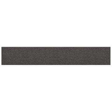 Vidaxl Stenska glavna postelja 12 szt. Temno siva 90 x 15 cm blago