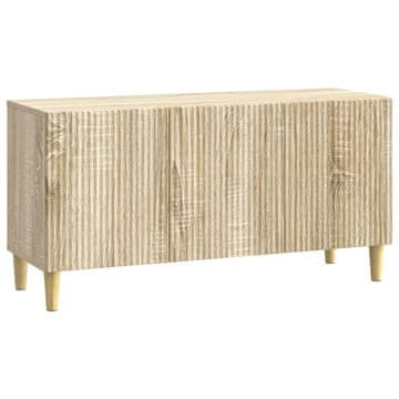 Vidaxl TV omarica Sonoma hrast 99 x 34,5 x 50 cm Inženirski les