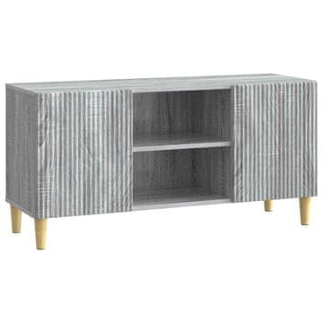 Vidaxl TV omarica Siva Sonoma 102 x 34,5 x 50 cm Inženirski les