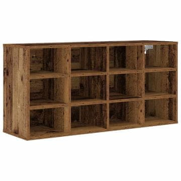 Vidaxl Omara za čevlje Star les 103 x 30 x 51 cm Konstruiran les