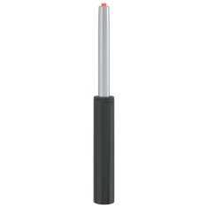 Vidaxl Plinski valj pisarniškega stola Črna 318-473 mm elezo