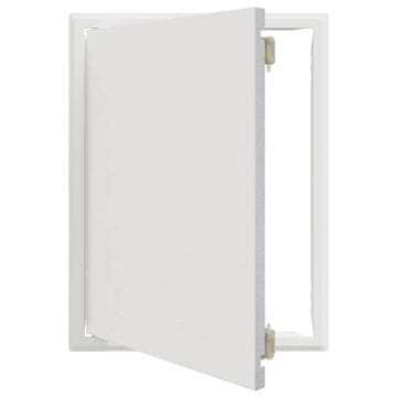 Vidaxl Dostopna enota Bela 43,5 x 33 x 3 cm Jeklo