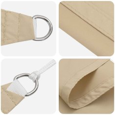 Vidaxl Sončno platno 6 x 2 m PU prevlečen oxford