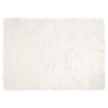 Vidaxl Preproga iz umetnega ovčjega krzna TAFALLA Bela 120 x 170 cm