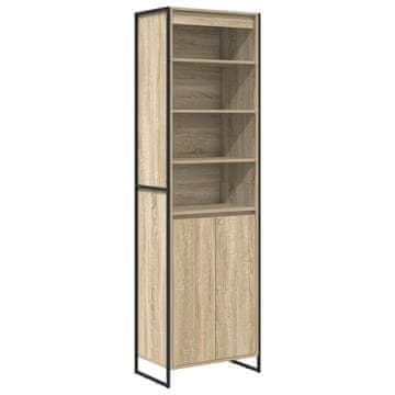 Vidaxl Visoke omare Sonoma 60 x 36 x 200 cm Konstruiran les