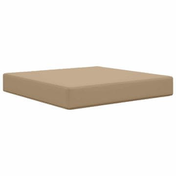 Vidaxl Zunanja blazina za kavč Taupe 60 x 60 x 8 cm Poliester