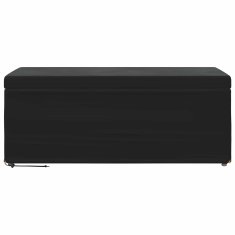 Vidaxl Stolica Črna 101 x 41 x 40 cm Samet in Umetno Leseno