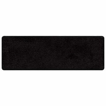 Vidaxl Preproga za tek Črna 50 x 150 cm 100% polipropilenski tuf