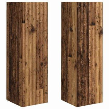Vidaxl TV stenska omara 2 szt. Star les 30 x 31 x 100 cm