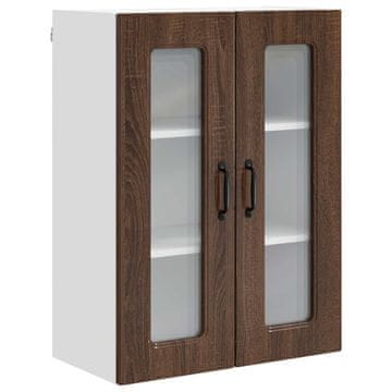 Vidaxl Plošča za pomivalni stroj Kalmar Rjav hrast 60 x 31 x 80 cm