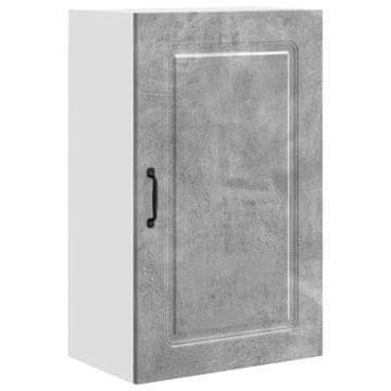 Vidaxl Plošča za pomivalni stroj Kalmar Betonsko siva 50 x 31 x 80 cm