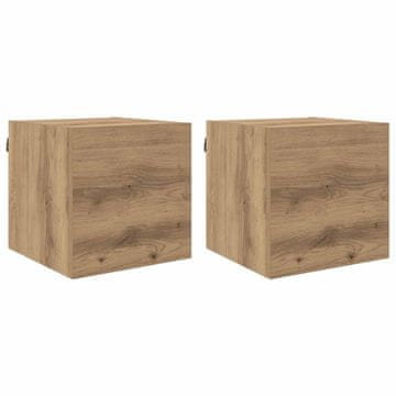 Vidaxl Kabinet za televizor na steni Artisan hrast 30,5 x 30 x 30 cm