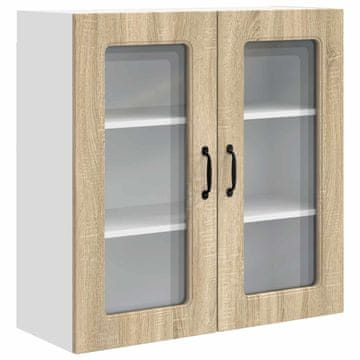 Vidaxl Plošča za pomivalni stroj Kalmar Sonoma hrast 80 x 31 x 80 cm