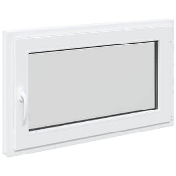 Vidaxl Notranja barva okna za klet bela RISOR 100 x 60 cm
