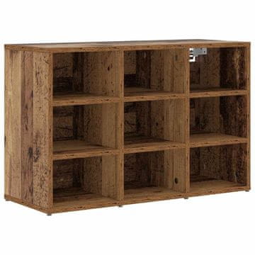 Vidaxl Omara za čevlje Star les 77,5 x 30 x 51 cm Konstruiran les