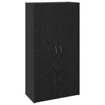 Vidaxl Pisarniška omara Umetni hrast 60 x 32 x 115 cm Konstruiran les