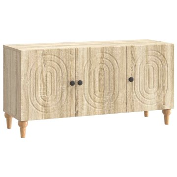 Vidaxl TV omarica Sonoma hrast 99 x 34,5 x 50 cm Inženirski les