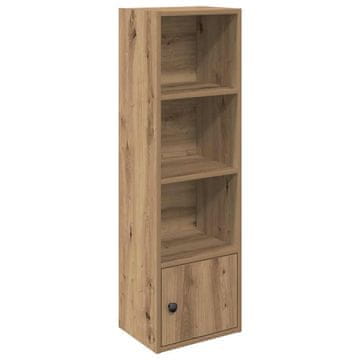 Vidaxl Knjižna omara artisan hrast 31x24x102 cm inženirski les