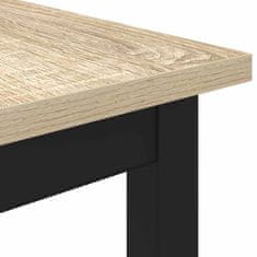 Vidaxl Jedilne mize 70 x 70 x 75 cm Inženirski les Sonoma hrast