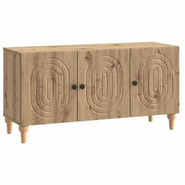 Vidaxl TV omarica Artisan hrast 99 x 34,5 x 50 cm Inženirski les