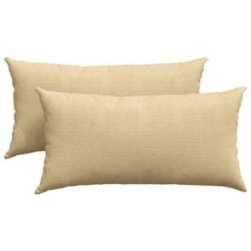 Vidaxl Blazine za kavč 2 szt. Siva zelena 80 x 40 cm Žametna tkanina