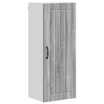 Vidaxl Omarica na steni LUCCA Siva Sonoma 40 x 31 x 100 cm