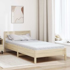 Vidaxl Vzmetnica Bela 100 x 200 cm žakardna tkanina
