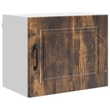 Vidaxl Omarica na steni PORTO Dimljeni oreh 50 x 31 x 40 cm