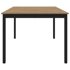 Vidaxl Jedilne mize 200 x 100 x 75 cm Inženirski les Pravokotna