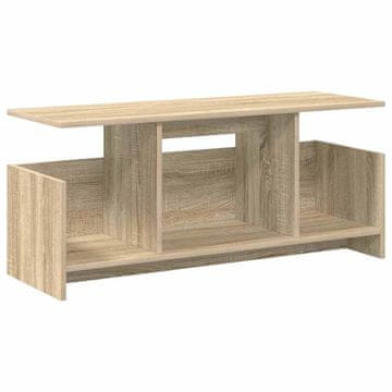 Vidaxl TV stojalo Sonoma hrast 102 x 35 x 45 cm Konstruiran les