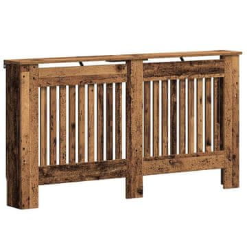 Vidaxl Pokrov radiatorja Star les 152 x 19 x 81,5 cm Konstruiran les