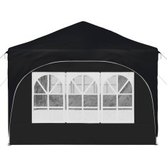Vidaxl Zložljivi šotor za zabave 574 x 289 x 245 cm Antracit
