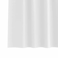 Vidaxl Zavese za zatemnitev z obroči 2 szt. Bela 225 x 140 cm Poliester
