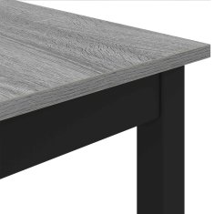 Vidaxl Jedilne mize 200 x 100 x 75 cm Inženirski les Pravokotna
