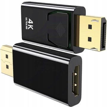Verkgroup Adapter in pretvornik DP DisplayPort v HDMI 4K ULTRA HD