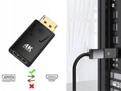 Verkgroup Adapter in pretvornik DP DisplayPort v HDMI 4K ULTRA HD