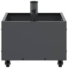 Vidaxl Podstavek za senčnik 11.75 kg Antracit Jeklo Kvadrat