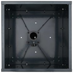 Vidaxl Podstavek za senčnik 11.75 kg Antracit Jeklo Kvadrat