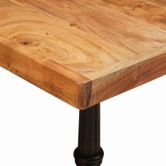 Vidaxl Bistro miza 50 x 50 x 76 cm Masiven les akacije Rjava Kvadrat