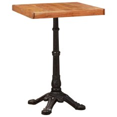 Vidaxl Bistro miza 50 x 50 x 76 cm Masiven les akacije Rjava Kvadrat