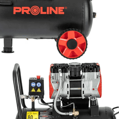 Proline P200004 tihi brezoljni kompresor, 24 L