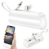 Verkgroup 5000mAh prenosna baterija z Lightning in USB-C powerbank bela